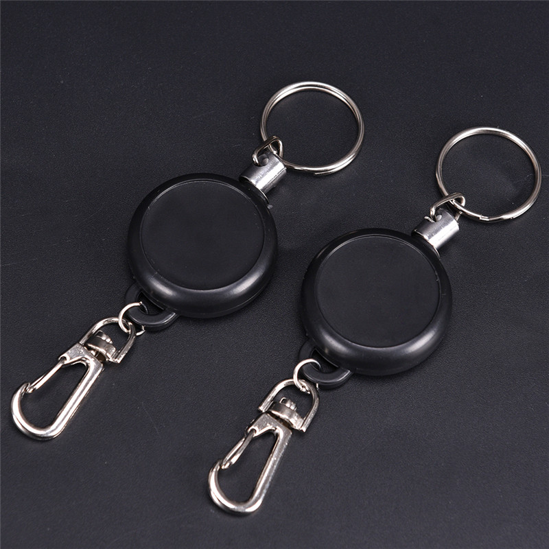 Conventional Reel - Retractable Badge Reel Key Chain with