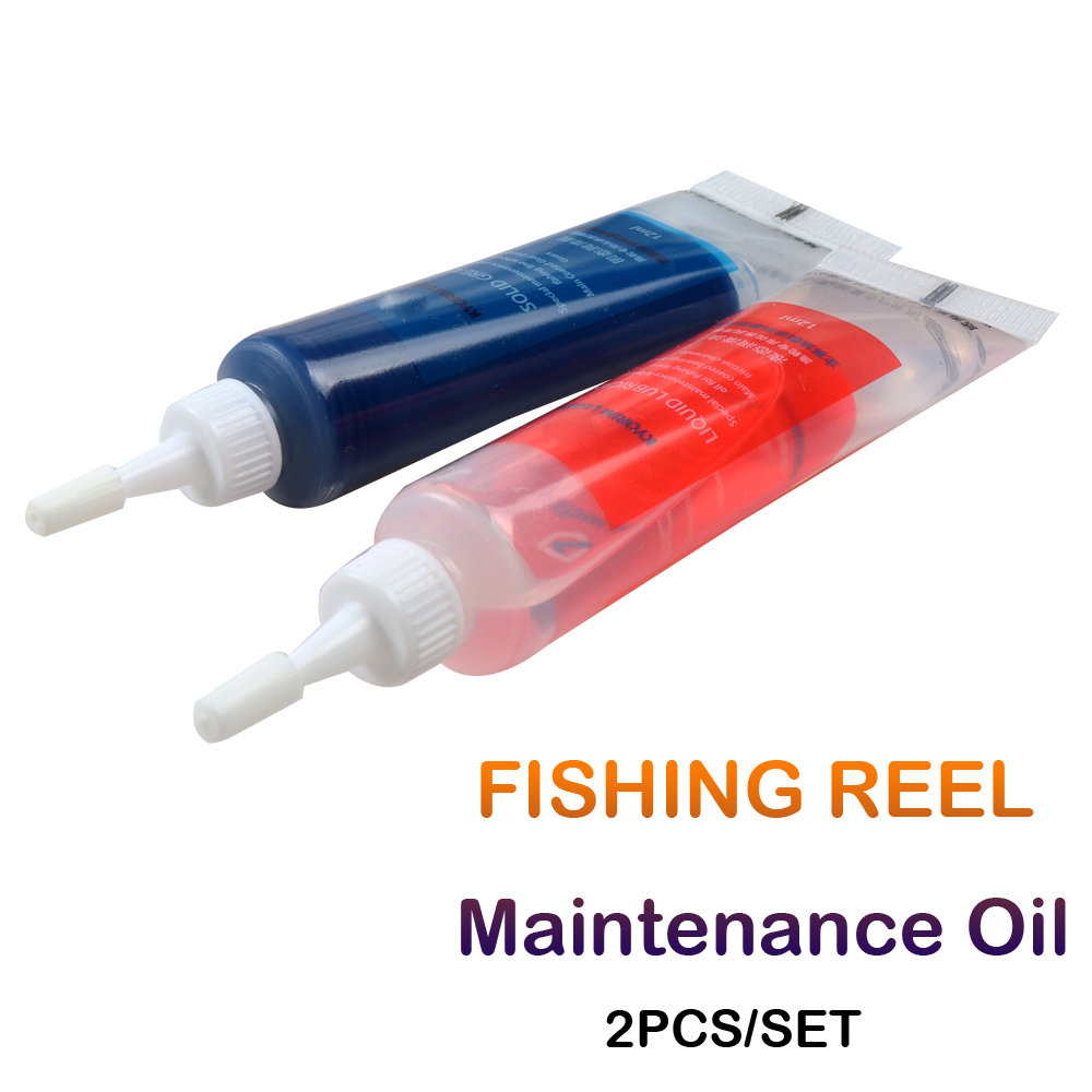 Reel Grease - 2Pcs Fishing Reel Maintenance Lubricating Oil