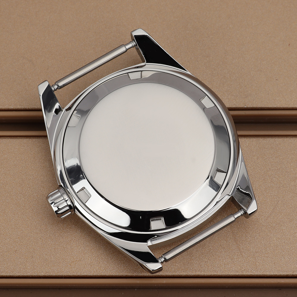 NH35 36 Silver Polished Watch  - Reel Case ulasan dan harga