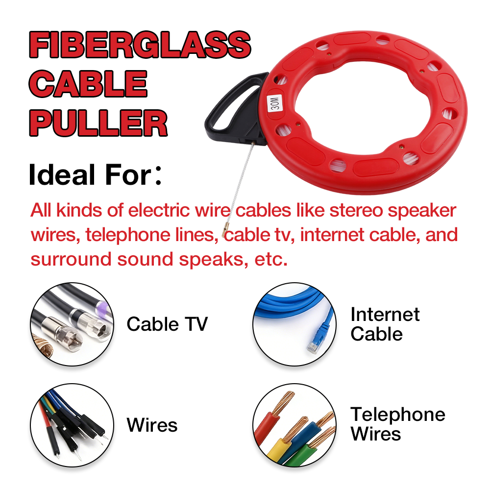 30M Nylon Professional Cable P - Conventional Reel ulasan dan harga