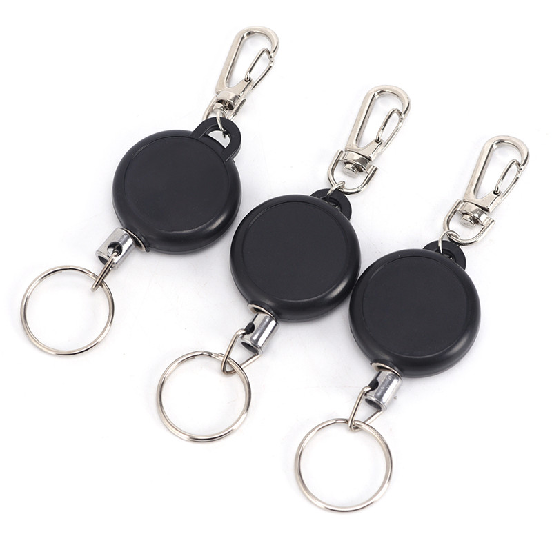 Retractable Badge Reel Key Cha - Conventional Reel ulasan dan harga