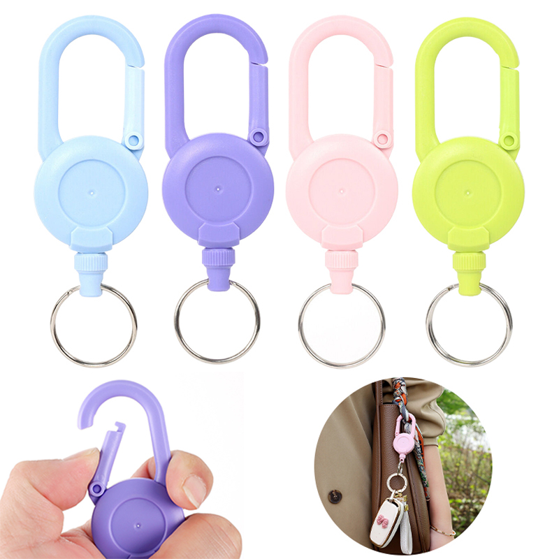 Macaron Color Retractable Keyc - Conventional Reel ulasan dan harga