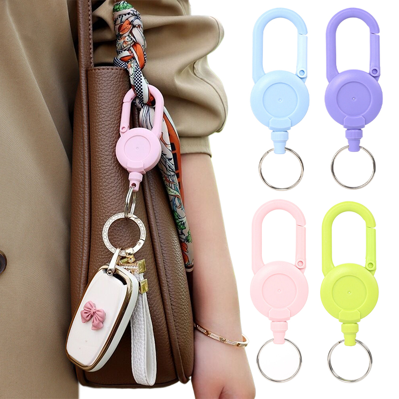 Macaron Color Retractable Keyc - Conventional Reel ulasan dan harga