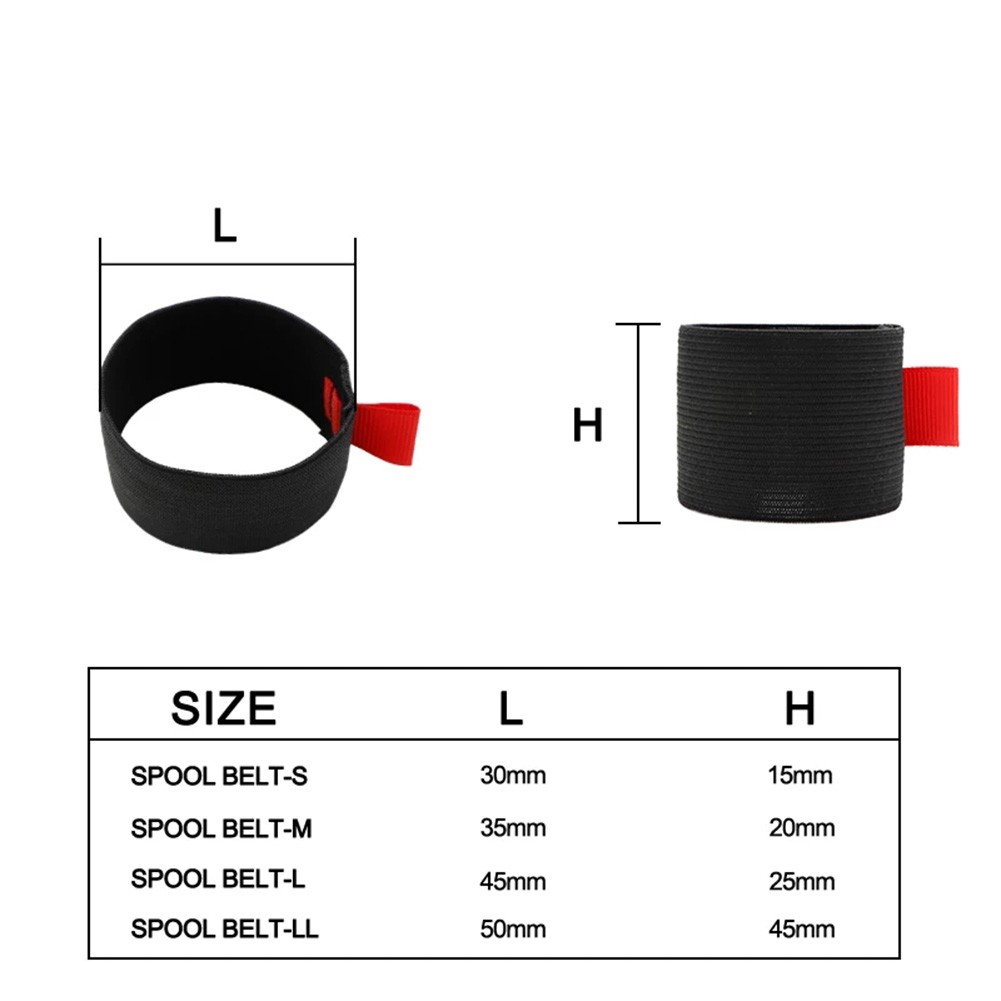 4Pcs/Pack Fishing Spool Belts  - Reel Spare Spool ulasan dan harga