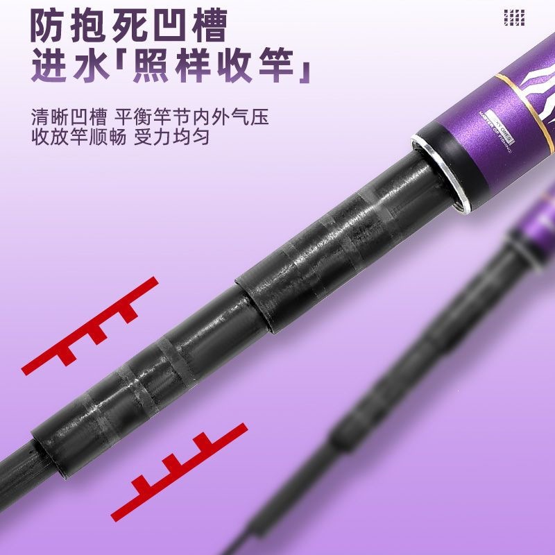 Fishing Rod Carbon Fiber Teles - Ice Fishing Reel ulasan dan harga