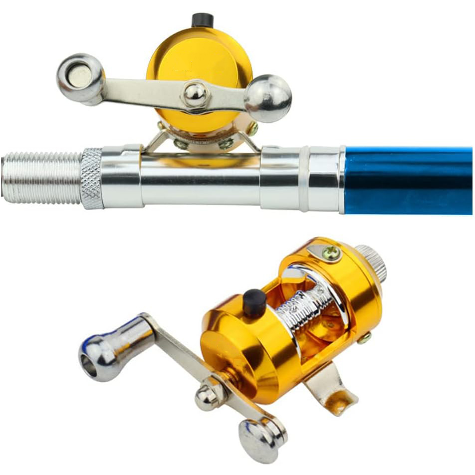 Pocket Ice Fishing Rod & Reel  - Ice Fishing Reel ulasan dan harga