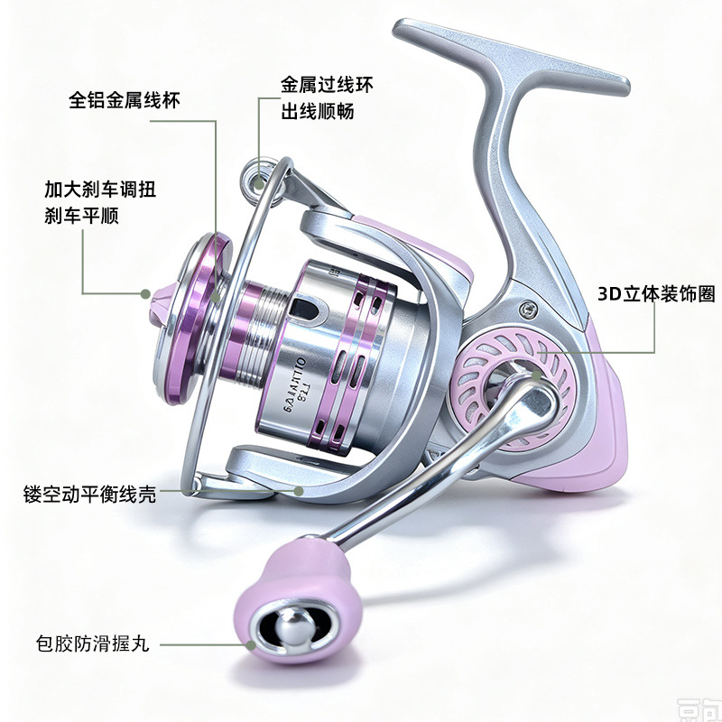 Long Casting Full Metal Spool  - Ice Fishing Reel ulasan dan harga