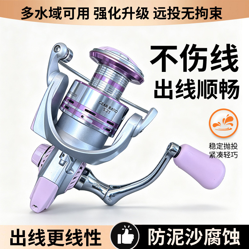 Long Casting Full Metal Spool  - Ice Fishing Reel ulasan dan harga