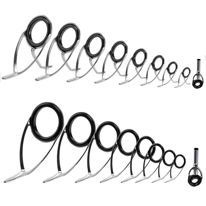 9Pcs Fishing Rod Guides Ring R - Reel Repair Kit ulasan dan harga