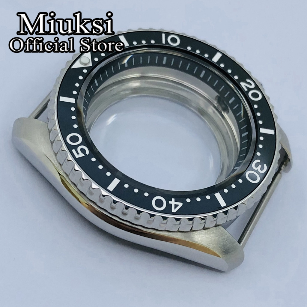 Miuksi 42mm silver sterile wat - Reel Case ulasan dan harga
